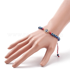 Kristall-Strass-Gliederarmband&nbsp;BJEW-JB08492