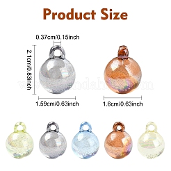 30 Stück transparente Acryl-Anhänger&nbsp;OACR-YW0003-43