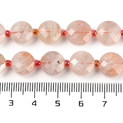Natürliche sunstone Perlen Stränge&nbsp;G-B094-A20-01