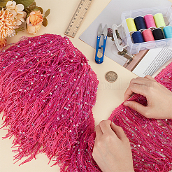 Nastro di poliestere con nappe di paillettes da 5 m&nbsp;OCOR-BC0006-56C