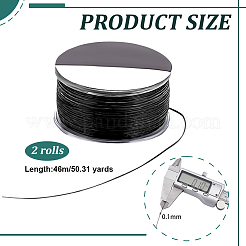 2 rollo de hilo de nailon para abalorios&nbsp;NWIR-PH0002-38A