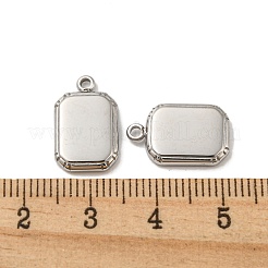 Anlaufgeschützte Anhänger aus 304 Edelstahl&nbsp;STAS-L022-185P