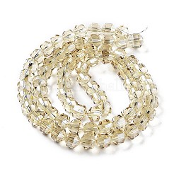 Galvanoplastie rondelles perles de verre brins&nbsp;EGLA-A036-09A-PL01