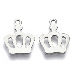 Anlaufgeschützte Charms aus Edelstahl 201&nbsp;STAS-R116-053