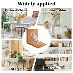 201 Edelstahl-Möbelwinkelcode&nbsp;DIY-WH0750-359