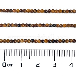 Natürlichen Tigerauge Perlen Stränge&nbsp;G-M438-A12-02