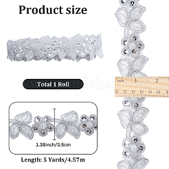 5 Yards Blumen-Spitzenbesatzband&nbsp;OCOR-GF0005-66