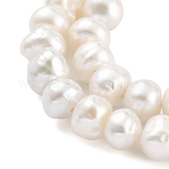 Fili di perle di perle d'acqua dolce coltivate naturali&nbsp;PEAR-C003-13D