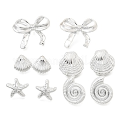 Ohrstecker-Set aus Ozean-Legierung für Damen&nbsp;AL-CBA9074-02P