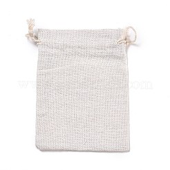 Pochettes de rangement en tissu de coton de noël&nbsp;LS-ABAG-M004-02F