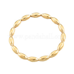 Bague en acier inoxydable 201 avec placage ionique (IP) pour hommes et femmes&nbsp;RJEW-N038-132LG