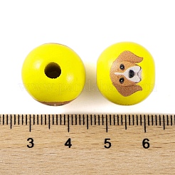Bois perles européennes&nbsp;WOOD-G021-01J