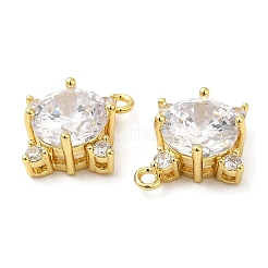 Pendentifs en laiton zircon cubique pavé&nbsp;KK-Z028-10G