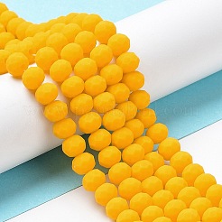 Chapelets de perles en verre&nbsp;X1-EGLA-A034-P6mm-MD04