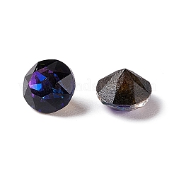 Cabochons strass verre k9 style fluo moka&nbsp;RGLA-J014-A-MI