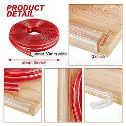 Protection d'angle en PVC cnticollision&nbsp;AJEW-WH0541-18B