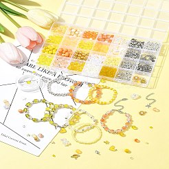 DIY-Sets zur Schmuckherstellung aus Emaille-Legierung&nbsp;DIY-FS0007-52