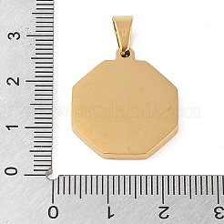 Edelstahl-Anhänger&nbsp;LS-STAS-S121-02G