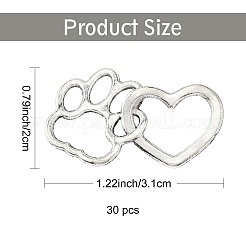 30pcs Legierungsanhänger im tibetischen Stil&nbsp;FIND-YW0008-88