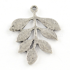 Pendente in lega stile tibetano&nbsp;LS-TIBEP-R304-027AS-LF