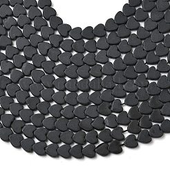 Stränge aus mattierten synthetischen Glasperlen&nbsp;G-A272-A01-02