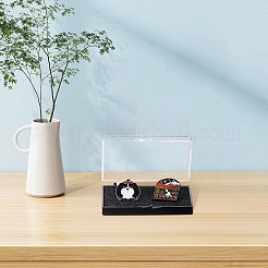 Boîte de rangement pour badges en plastique&nbsp;CON-WH0086-121A