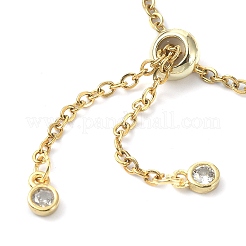 Braccialetti con cursore a maglie bullet in lapislazzuli naturali&nbsp;BJEW-JB09902-02
