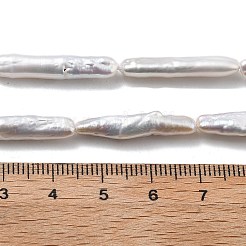 Natürliche Barock Keshi Perlen Stränge&nbsp;PEAR-P064-05A-04A