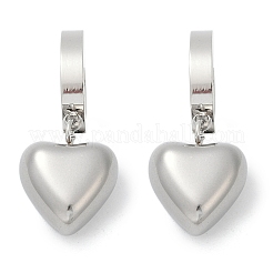 Boucles d'oreilles pendantes en acier inoxydable 304&nbsp;EJEW-V004-02P