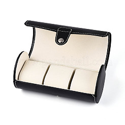 Uhrenboxen aus PU-Leder mit einem Fach&nbsp;CON-T001-02A