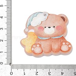 Pendentifs acryliques imprimés&nbsp;LS-AC-E001-02A