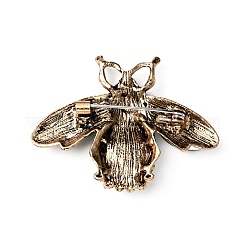 Strass-Bienen-Brosche&nbsp;JEWB-WH0022-61A