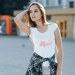4 Stück 2 Stile Muttertagsthema Chenille Stickgarn zum Aufbügeln/Aufnähen von Patches&nbsp;PATC-CA0001-24B