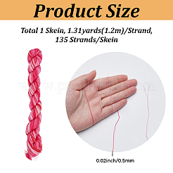 1 Strang 6-fädiges Polyester-Stickgarn&nbsp;OCOR-CY0003-32B