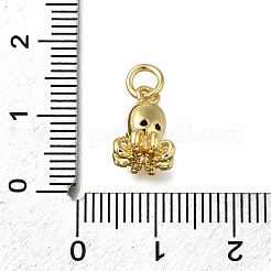 Ciondoli in ottone zirconi chiari micro pavé&nbsp;X-ZIRC-I070-076G