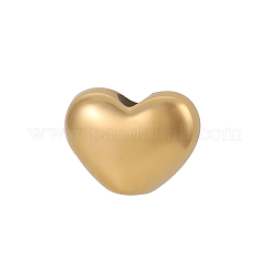 Herz 304 Edelstahlperlen&nbsp;STAS-OY017-48G
