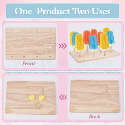 Stand de glace en bois&nbsp;AJEW-WH0596-040