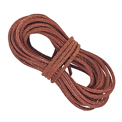 Cordon en cuir de vache givré à faire soi-même de 5 m&nbsp;OCOR-GF0004-97B-03