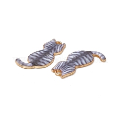 Crémaillère placage pendentifs en émail d'alliage&nbsp;ENAM-K050-03D