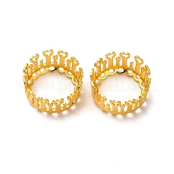 Support à cabochon en laiton&nbsp;KK-G443-01B-G