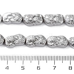 Fili di perline di ematite sintetica non magnetica elettrolitica&nbsp;G-F767-03G