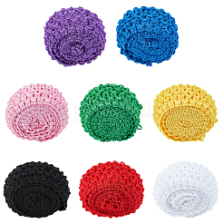 8 paquet de ruban élastique au crochet de 8 couleurs&nbsp;WCOR-GF0001-04A