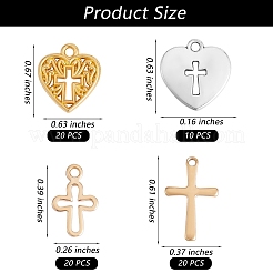 Kit de búsqueda de joyería colgante de diy&nbsp;STAS-SZ0002-66