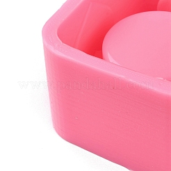 Quadratische DIY-Kerzenhalter aus Silikon&nbsp;SIMO-D005-02