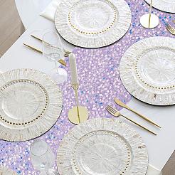 Runner da tavolo con paillettes in poliestere&nbsp;AJEW-WH20080-48B