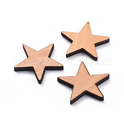 Unfertige leere Holz-Cabochons&nbsp;LS-WOOD-WH0098-86