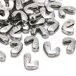 Alphabet Slide-On Charms für Armband Armband machen&nbsp;ALRI-O012-L-NR