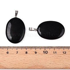 Natürlichen Obsidian Anhänger&nbsp;G-T138-207A