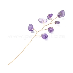 Perle di chip di pietre preziose naturali&nbsp;AJEW-JB01156