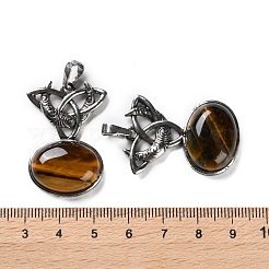 Natürlichen Tigerauge Anhänger&nbsp;G-F777-02AS-06